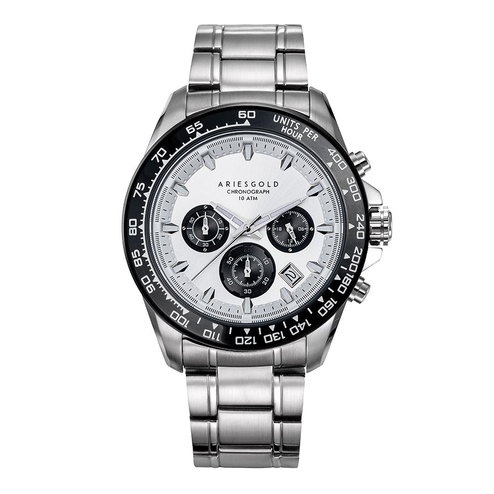 ARIES GOLD G 7024 SBK-SBK MONZA CHRONOGRAPH MEN'S WATCH